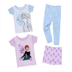 NEW 4 Piece Frozen Pajamas Set, size 6